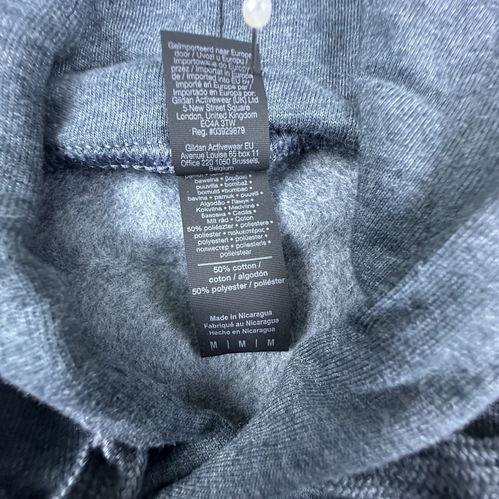 Men's Gray Hoodie Math Science Graphic Sweatshirt Size M Funny‎ Geek - Picture 10 of 10